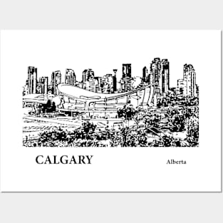 Calgary - Alberta Posters and Art